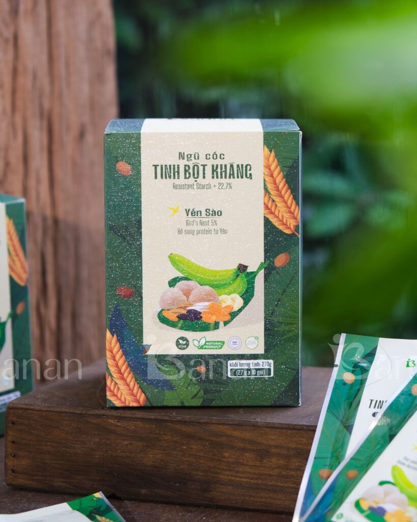 Ngũ cốc tinh bột kháng Banan