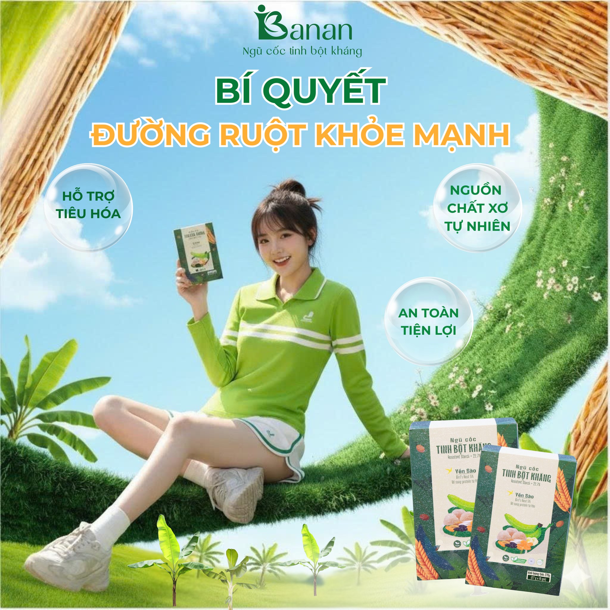 Tinh bột kháng Banan