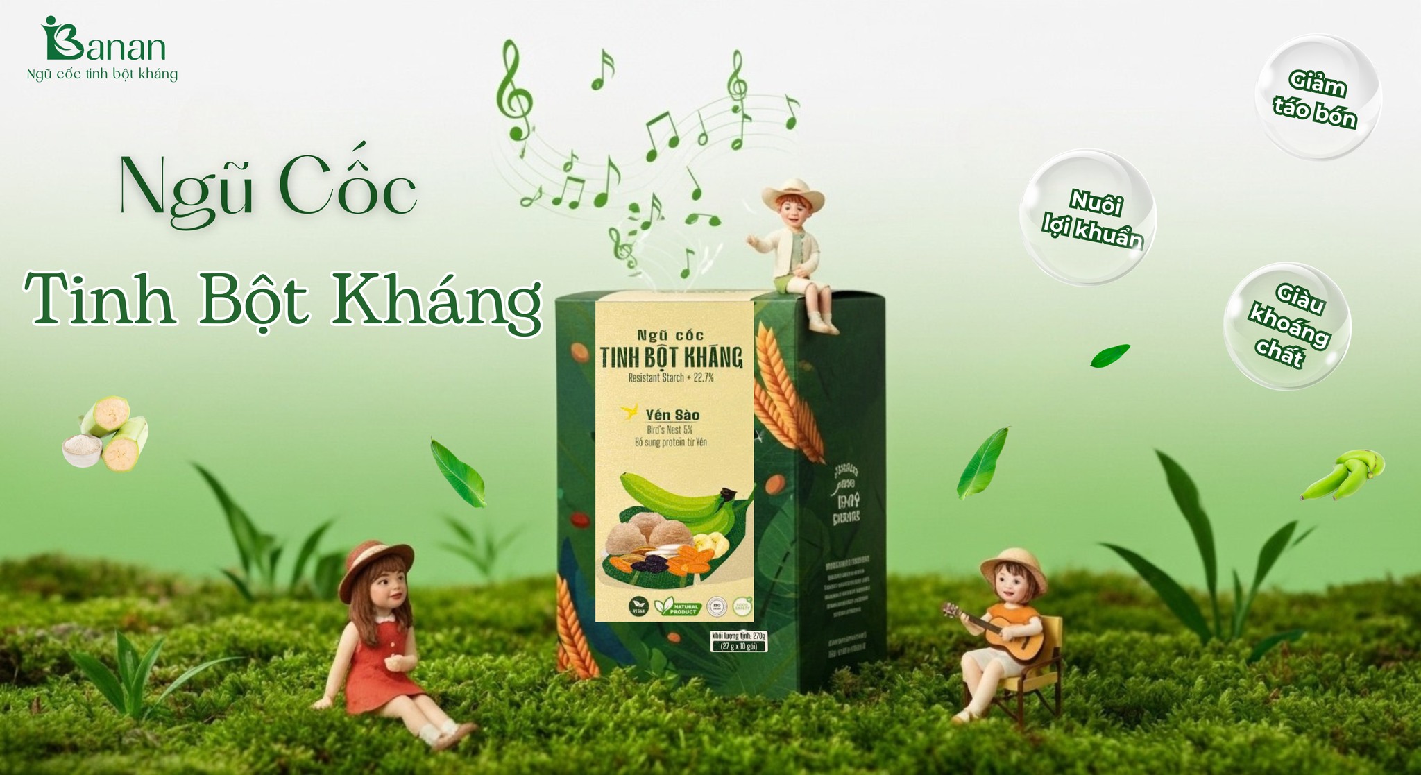 Tinh bột kháng Banan