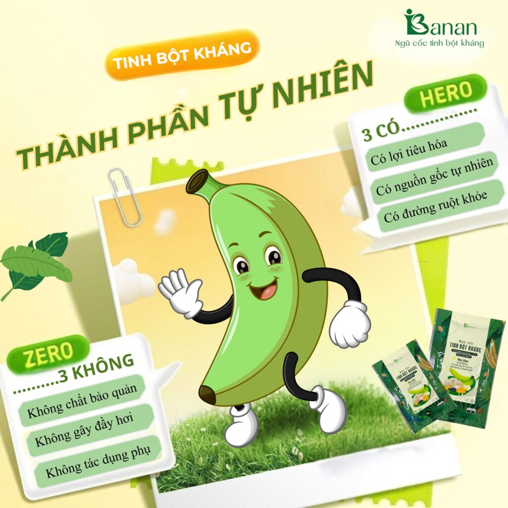 Tinh bột kháng Banan