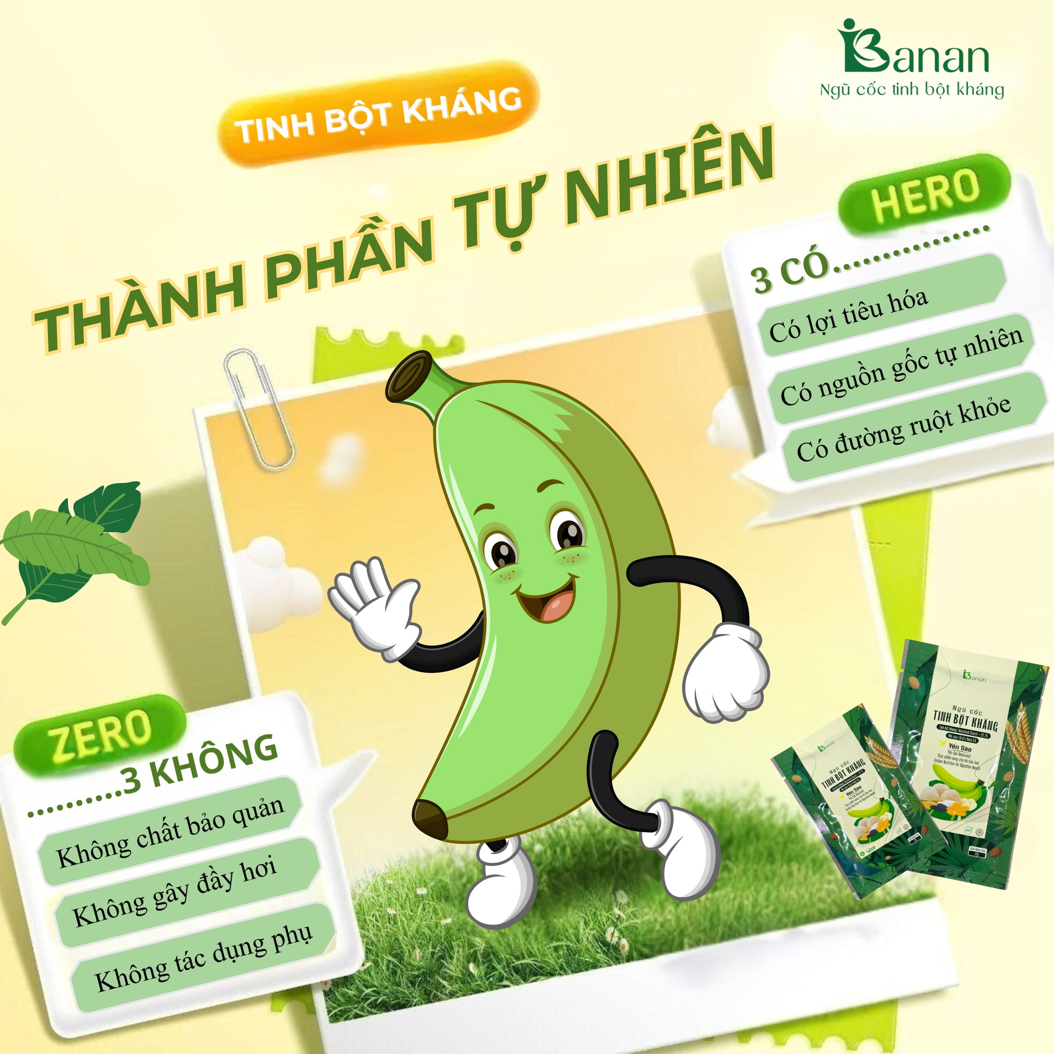 Tinh bột kháng Banan